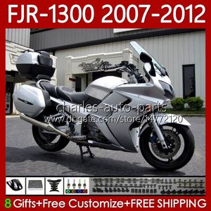 Body Kit voor Yamaha FJR-1300 FJR1300A FJR 1300 A CC 2001-2012 Carrosserie 108NO.129 FJR-1300A 2007 2008 2009 2010 2011 2012 FJR1300 07 08 09 10 11 12 ALLE SILLZY OEM FACKING