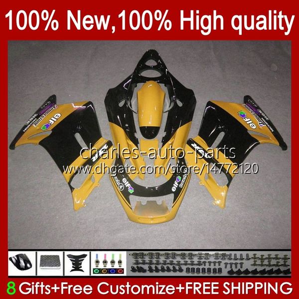 Body OEM pour Kawasaki Ninja Yellow Blk New ZZR-250 1990 1991 1992 1993 1994 1995 96 97 98 99 Bodywork 54HC.102 ZZR250 CC ZZR 250 90 91 92 93 94 95 1996 1997 1998 1999 Fairring Fairring