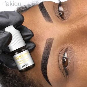 Body Paint Nieuwe Top Tattoo Microblading Paint Ink 3 ml Pigment voor semi -permanente body art wenkbrauwen Eyeliner lippen tint make -upbenodigdheden D240424