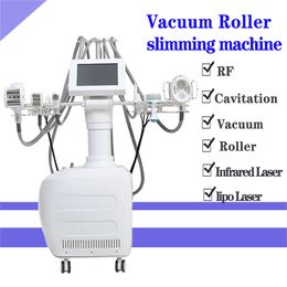 Body Sculpting Machine V10 Vacuüm Roller Massage 40K Cavitatie Vet Verbranding Snel gewichtsverlies Firming Skin Beauty Equipment