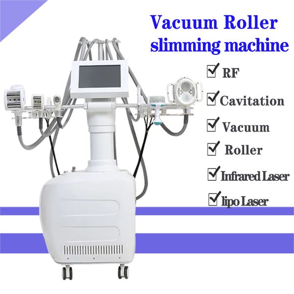 Máquina para esculpir el cuerpo V10 Masaje con rodillo de vacío 40K Cavitación Quema de grasa Pérdida de peso rápida Reafirmante Equipo de belleza para la piel