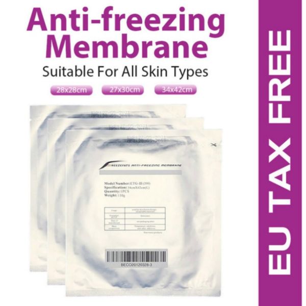 Esculpir el cuerpo de la membrana anticongelante de la membrana congelada grasa anti -enfriamiento gel gel membranas reezadas para la crioterapia congele gratis