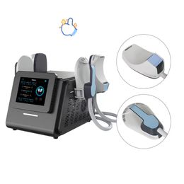 Body Sculpting Slimming Machine met 4 handgrepen EMS elektromagnetische spierstimulatie vetverlies Device waardevolle fabriek direct verkoopprijs