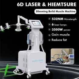 Lipo Laser Body Shaping EMSlim HIEMT Musculation Machine de réduction de graisse Réparation post-partum Élimination de la cellulite Perte de poids Système amincissant