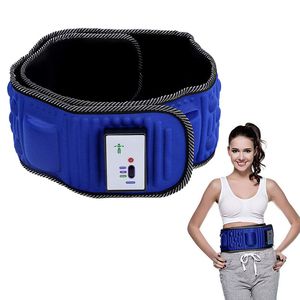 Cinturón para adelgazar corporal Entrenador de músculos abdominales vibrantes eléctricos con 5 motores Pérdida de peso Eliminación de grasa Construcción muscular Body Shaper 220408