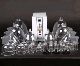 Lichaam afslanken vorm billen uitbreiding cup vacuüm borstvergroting therapie cupping machine butt Vergroten pompen 35 CUPS9829963