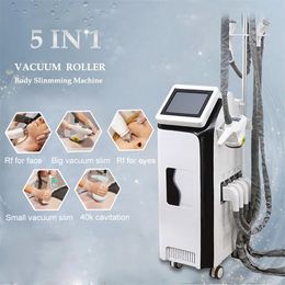 Lichaam Slimming Vela Roller Machine Vacu￼m 40K Cavitatie Cellulitis Reductie Massage Lichaam Vorm Vorm Lift Vet Verlies Anti-rimpelapparaat Apparaat