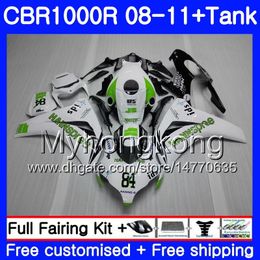 Corps + Réservoir Pour HONDA CBR1000 RR CBR 1000 RR 08 09 11 277HM.28 CBR1000RR 08 09 10 11 HANNSpree stock CBR 1000RR 2008 2009 2010 2011 Carénages