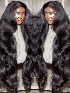 Perruque Lace Frontal Wig Body Wave naturelle sans colle HD, cheveux humains, pre-plucked, 13x4, 13x6, prêt à porter, pour femmes