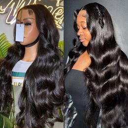 Body Wave Lijmloze 13x4 Lace Front Wig Menselijk haar Klaar om te dragen 360 Full Lace Wig Human Hair PrePlucked 13x6 Hd Lace Frontal Wig