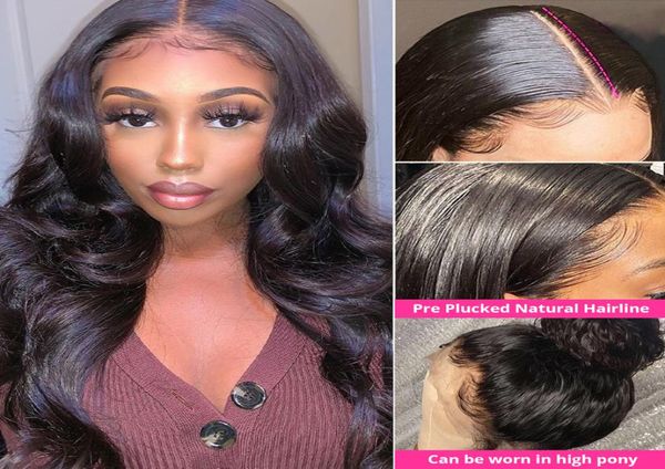 Body Wave Headband Wig Human Hair Wigs for Black Women Brazilian Buff Wig No Gel Remy Remy Remy Human Hair Wigs5303220