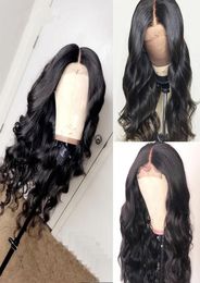 Peruca onda do corpo sem cola perucas cheias do laço brasileiro remy cabelo frente do laço perucas de cabelo humano com cabelo do bebê para as mulheres preplucked5904783