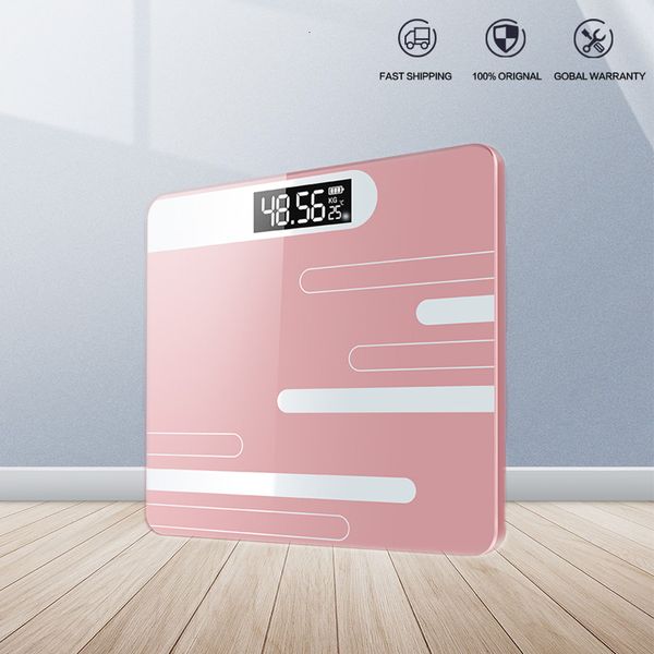 Échelles de poids corporel salle de bains affichage LCD numérique Intelligent précision électronique 230330