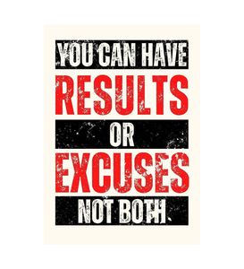 Bodybuilding Gym Workout Motivation Résultats ou excuses