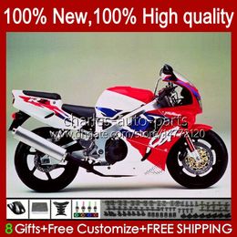 BODYS VOOR HONDA CBR900RR CBR 893RR 900RR 1989 1990 1991 1992 1993 94HC.50 Rode Fabriek CBR893 CBR 900 893 RR CBR893RR 89 90 91 92 93 Kuip