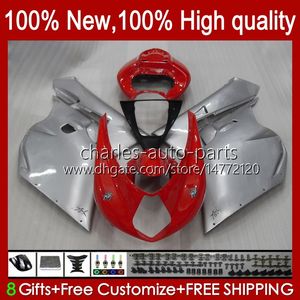 Bodys kit Voor MV Agusta F4 R312 750S 750 1000 R CC S 1000CC 05-06 Carrosserie 35No 31 312 1078 S Zilver rood 312R 750R 1000R Kuipdelen 2223I