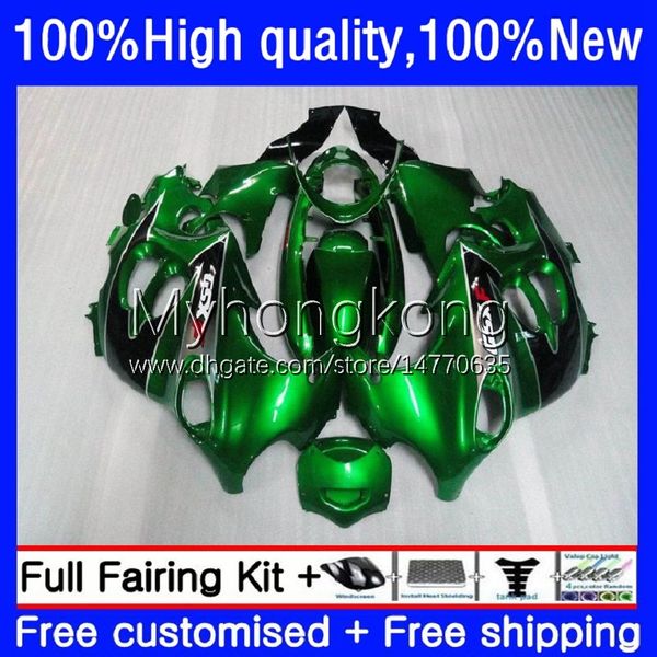 Kit de carrosserie pour SUZUKI KATANA GSX600F GSXF750 GSXF 600 750 Vert clair CC 98 99 00 01 02 17No.42 GSX750F 600CC 750CC GSXF-750 GSXF600 1998 1999 2000 2001 2002 Carénage OEM