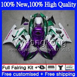 Bodys Motorcycle voor Honda CBR600RR F3 CBR600FS CBR 600 F3 97 98 48MY12 CBR 600F3 FS CBR600F3 PAARSE WIT CBR600 F3 1997 1998 FUNINGSET