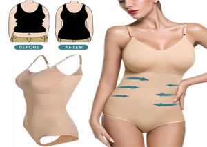 Bodysuit Shapewear Trainer de cintura Full Body Shaper Control de la abdomen de abdomen del abdomen del abdomen delgado de modelado del corsé 228161474