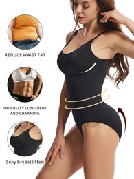 Body Shapewear Femmes Ventre Plat Gainage Minceur Corps Sculptant Shapers Bout À Bout Femme Tummy Control Corset Taille Train 231226