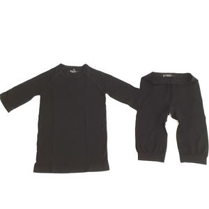 BodyTec Machine accessoires pièces MIHA ensemble de sous-vêtements XS/S/M/L taille fabrication approvisionnement d'usine sous-vêtements de couleur noire