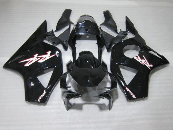 Kit de carenado de carrocería para Honda CBR900RR 2002 2003 juego de carenados negro brillante CBR 954RR 02 23 OT28