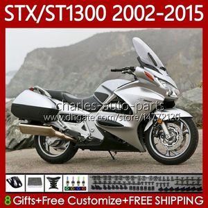 Bodywork For HONDA ST1300 Pan European STX1300 02-15 Body 93No.31 stock silvery STX ST 1300 ST-1300 02 03 04 05 06 07 08 STX-1300 2009 2010 2011 2012 2013 2014 2015 Fairing