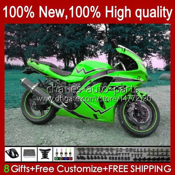 Carrosserie Pour KAWASAKI NINJA ZX-6R ZX600C ZX 6R 636 600CC 600 CC 94-97 feu vert stock Corps 50HC.131 ZX-636 ZX600 ZX 6 R ZX636 1994 1995 1996 1997 ZX6R 94 95 96 97 Kit de carénage