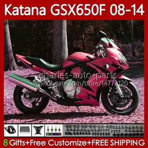 Carrosserie voor Suzuki Katana GSXF 650 GSX-650F GSX650F GSXF650 RODE VLAMES 2008 2009 2010 2011 12 13 14 120 NO.124 GSX 650F GSXF-650 08 09 10 11 2012 2013 2014 OEM-VALEN