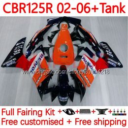 Body + Tank Cover pour Honda CBR-125R 125cc CBR125RR CBR 125 R CC 02-06 Travail 1231