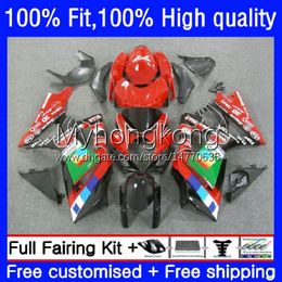 Carrosserie OEM pour SUZUKI GSXR 1000CC 1000 CC K7 Corps de moulage par injection 27No.132 GSXR-1000 GSXR1000 07 08 GSXR1000CC 2007 JOMO Rouge 2008 GSX-R1000 2007-2008 Kit de carénage