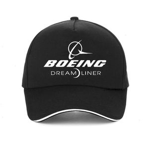 Boeing Casquette de Baseball 787 Dreamliner Hommes Mode Été Imprimer Chapeau Casual Sports de Plein Air Femmes Snapback