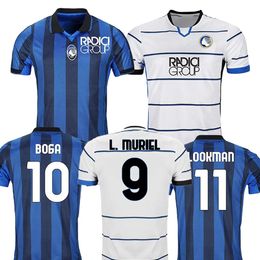 BOGA 10 L. MURIEL 9 23-24 Maillots de football de qualité thaïlandaise personnalisés LOOKMAN 11 KOOPMEINERS 7 MALINOVSKYI 18 DE ROON 15 ZORTEA 21 TOLOI 2 sports en gros populaires