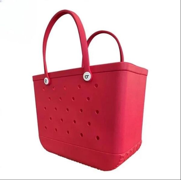 Bogg Bag Messenger de luxe en plastique Sacs de plage imperméables Sacs pour femmes Grands sacs fourre-tout design Sacs à main Embrayage