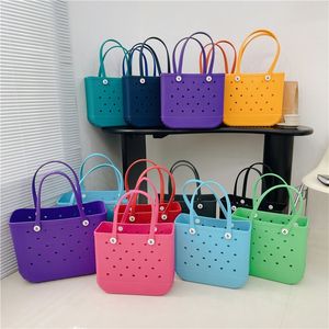 Bogg Bag Silicone Beach Custom Tote Designer Summer Women Fashion Eva Sacs de plage en plastique