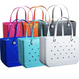 Bogg Bag XL Bags de diseñador Bolsas de playa Bag Luxury Bag Silicone Outdoor Summer Eva Plastic Impermeable Popular Bogg Bag Accessory He04 CB4