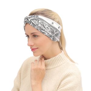 Bohemia Cross Headband Bows Women Tulband Hoofdbanden Twisted Hair Band Wraps Headwraps Fashion Will en Sandy Cadeau