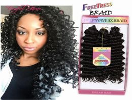 Boheemian Crochet Afro Kinky Curly Braids 3PCSpack Savana Hair Jerry Curly 10inch Synthetisch Braiding Hair Marley 8805527