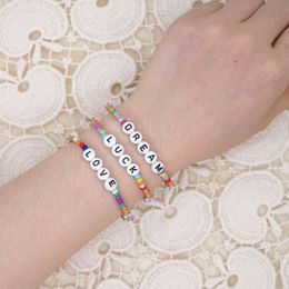 Boheemse etnische stijl armband regenboog kralen dames sieraden mode wilde retro trend charme