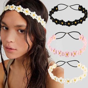 Bohemian Blumen Stirnbänder Haarband Elastische Mode Turban Verband Kopfbedeckungen Für Frauen Damen Haar Zubehör