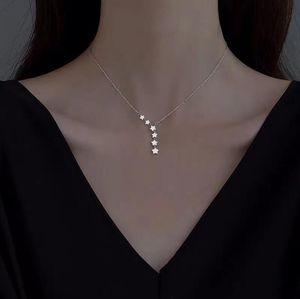 Bohemian Multi-Layer Moon Star Necklace voor Vrouwen Goud Kleur 2022 Vintage Hangers Kettingen Geometrie Chokers Sieraden Gift