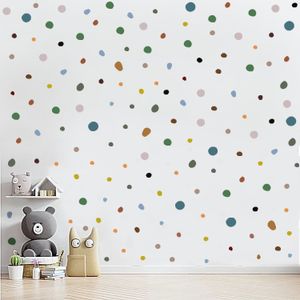 Boho Spot Wall Sticker Irrégulier Léopard Taches Papier Peint Bébé Pépinière Stickers Muraux Maison DIY Mur Fond Décoration Autocollants