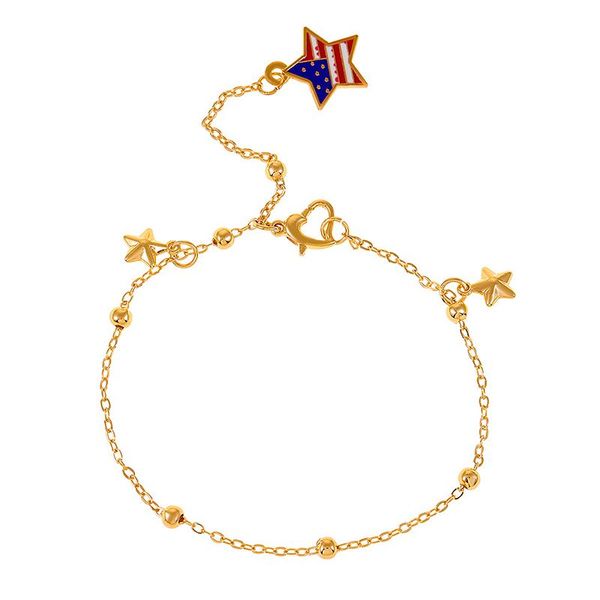 Tobillera de estrella Simple Vintage bohemio para mujer, tobilleras ajustables, pulsera en la pierna, pie, playa, regalo de joyería