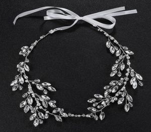 Boho Wedding Hair Jewelry Fashion Pearls Crystal Bandons à la main Princesse à la main
