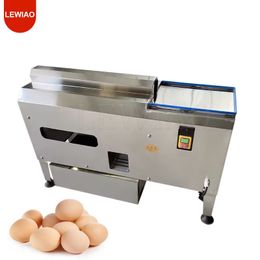 Gekookte eierschaal die machine verwijdert Kwarteleitjes Kippeneieren Schilmachine