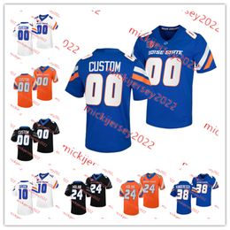 Boise Broncos Football Jersey Ben Dooley Michael Callahan Custom cousé Seyi Oladipo Garrett Curran Isaiah Bagnah Jake Ripp Boise Jerseys Mens Youth