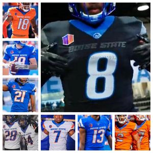 Boise State College Football NCAA Jersey Elk naamnummer Heren Dames Jeugdtruien Max Cutforth Herbert Gums Max Stege Michael Callahan Matt Lauter Ben Dooley