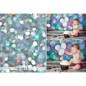 Bokeh polka dot achtergrond voor fotografie pasgeboren baby douche rekwisieten jongen kinderen kinderen verjaardagsfeestje fotocabine achtergronden