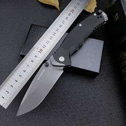 Cuchillo plegable Boker, mango negro G10, caza al aire libre, supervivencia, caza táctica, EDC, Clip de bolsillo, cuchillos de Camping 317