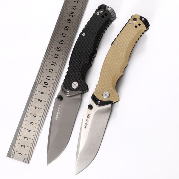 BOKER couteau pliant de coupe multifonctionnel, couteau tactique militaire de survie, équipement de Camping EDC couteau de poche multi-outils 421